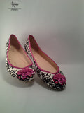 Coach Adessa Poppy Pink and White Ballet slippers - Labelz Reborn