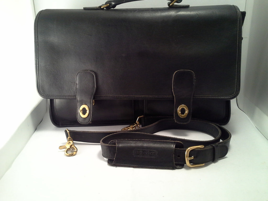 Coach Prescott 5275 Leather Crossbody Messenger Bag