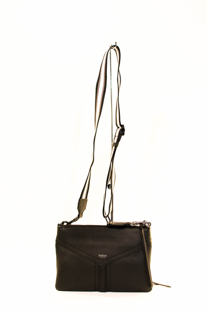 Botkier Trigger Flat Zip Leather Crossbody