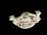 The Three Graces Greek Mythology Hand Carved In Greece Alabaster Sculpture