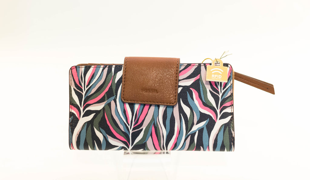 Fossil Sea Pink Emma RFID Wallet
