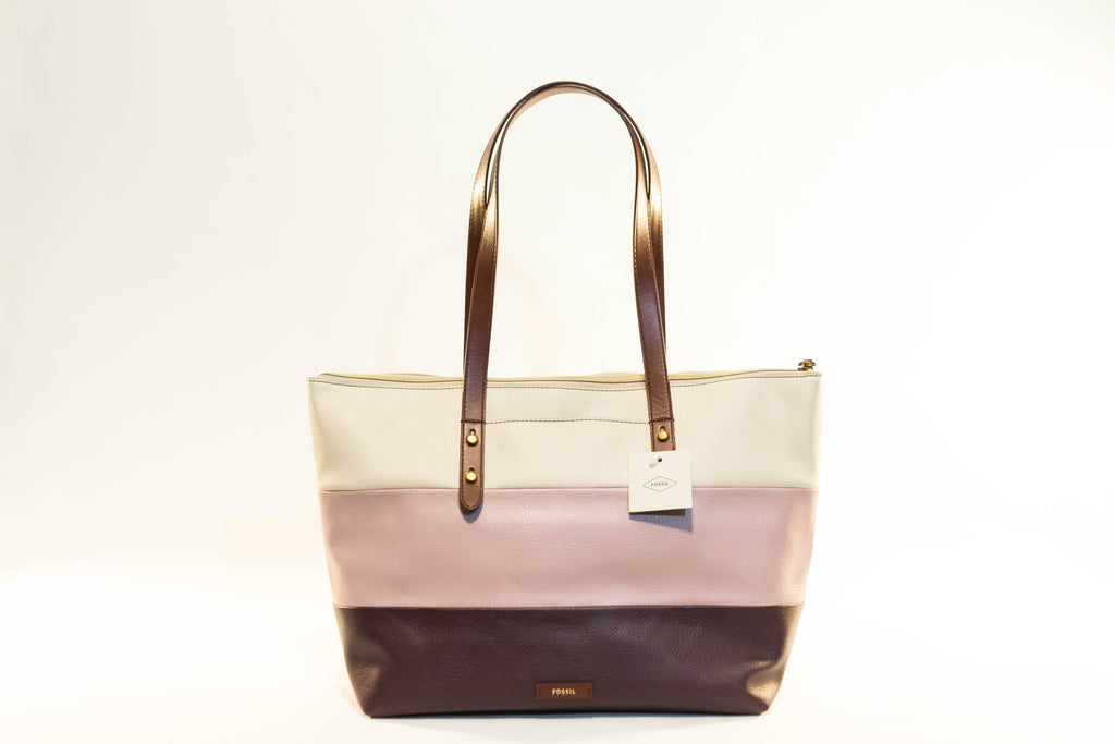 Fossil Jayda Purple Multi Tote Bag