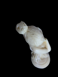 The Dancer Greek Mythology Hand Carved In Greece Alabaster Sculpture