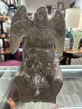 Pearlized Large Angel with Outspread Wings