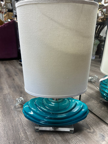 Uttermost Talucah Teal Blue Table Lamp