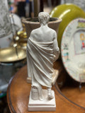 Pair of Ancient Greek Philosopher Statues: Solon & Sophocles