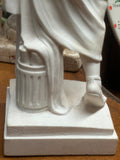 Pair of Ancient Greek Philosopher Statues: Solon & Sophocles
