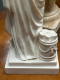 Pair of Ancient Greek Philosopher Statues: Solon & Sophocles
