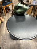 Vintage Bombay Butler Statue Frog Butler End Table Holding a Serving Tray 32"