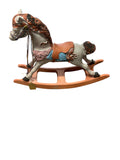 Terracotta Horse Sculpture Rocking Horse Carousal Statue