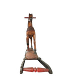 Antique wooden rocking horse - Circa 1980s