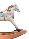 Terracotta Horse Sculpture Rocking Horse Carousal Statue