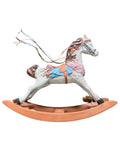 Terracotta Horse Sculpture Rocking Horse Carousal Statue