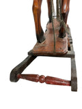 Antique wooden rocking horse - Circa 1980s