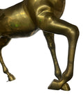 Antique Life-Size Solid Brass Galloping Horse