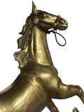 Antique Life-Size Solid Brass Galloping Horse