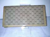 Gucci Vintage Authentic Leather Checkbook Wallet