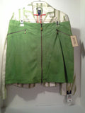 Michael Kors Suede Leather Zip-front Skirt