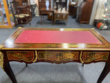 French Louis XIV Style Leather Top Desk