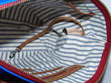 Dooney & Bourke Wayfarer Collection French Blue Zip Top Tote Bag