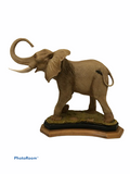 Creart African Elephant Statue Sculpture