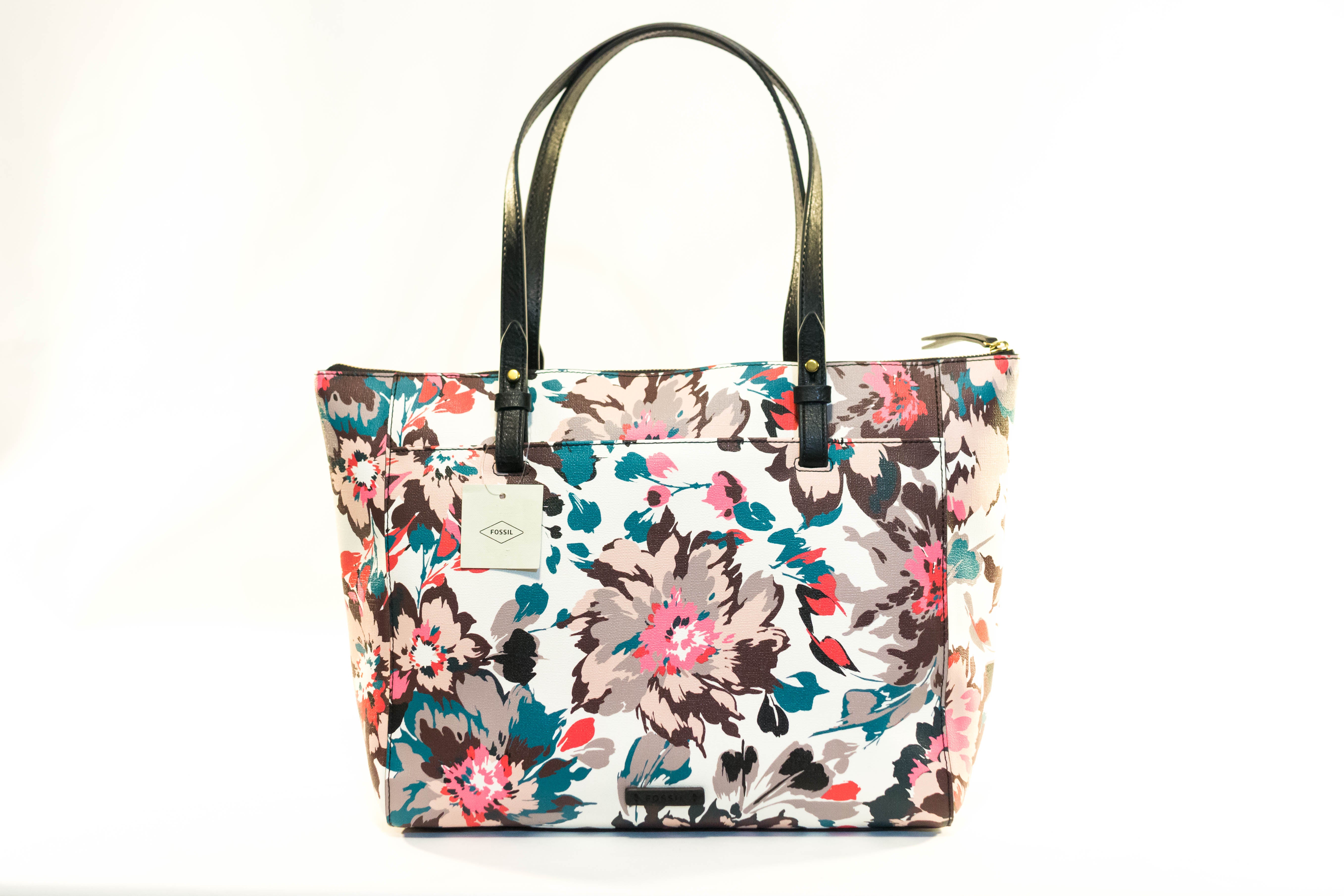 Buy Fossil Vintage Multicolor Floral Fabric Handbag Online in India - Etsy
